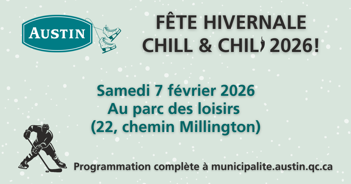 Fête hivernale Chill et Chili - Municipalité d'Austin